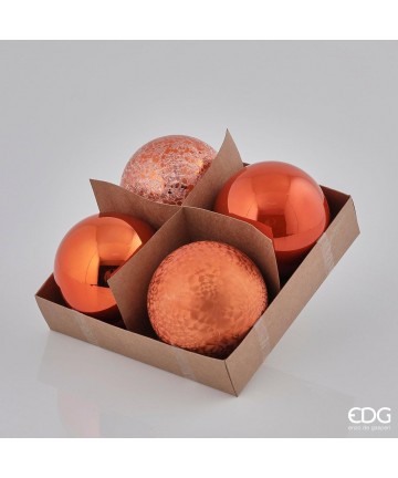 SET DA 4 PALLE DECORATIVE...