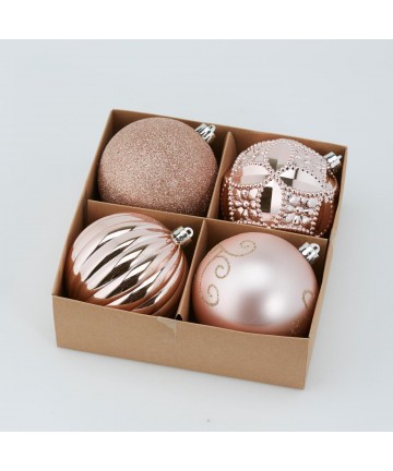 SET DA 4 PALLE DECORATIVE ROSA