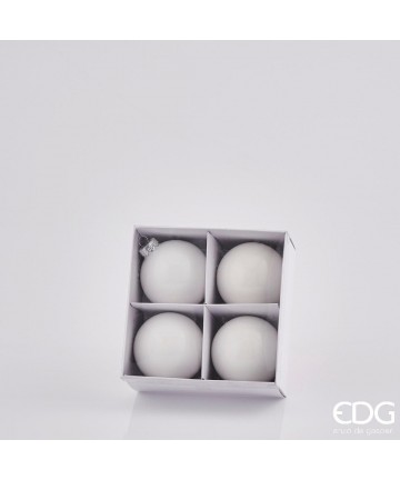 PALLA VETRO BIANCO DIAM. 8
