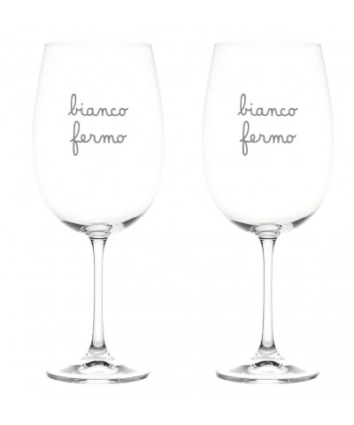 SET 2 CALICI BIANCO FERMO