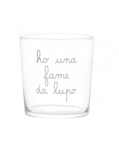 BICCHIERE HO UNA FAME DA LUPO
