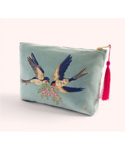 POCHETTE SWOOPING SWALLOWS