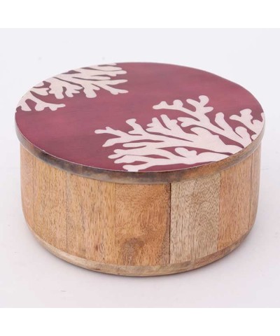 SCATOLA TONDA WHITE CORAL