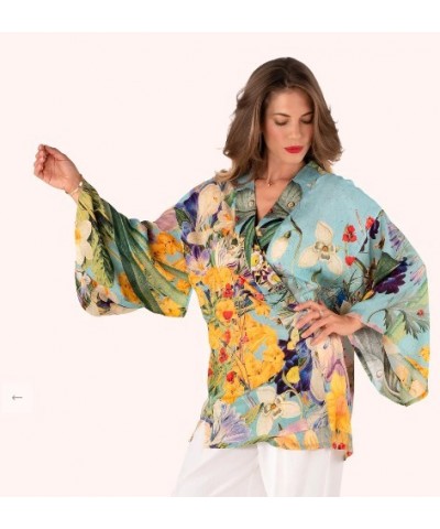 GIACCA KIMONO SPRING FLORA