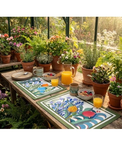 SET 4 TOVAGLIETTE JARDIN...