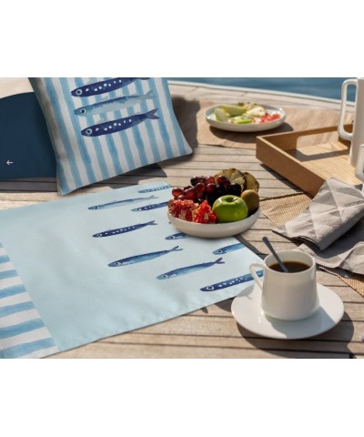 SET 2 TOVAGLIETTE SARDINES