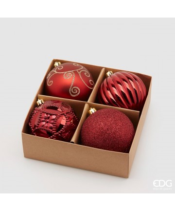 SET DA 4 PALLE DECORATIVE...
