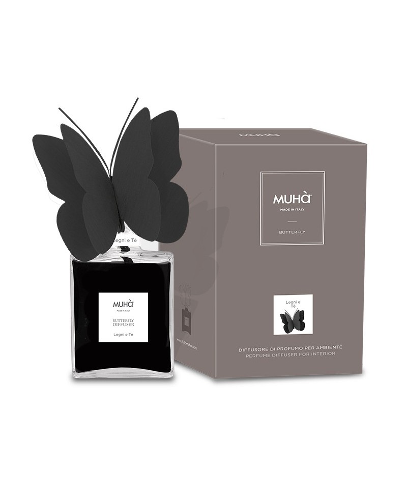 BUTTERFLY DIFFUSER NERA - LEGNI & TE